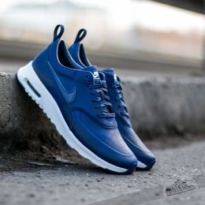 Blue Nike Air Max’s!! LEATHER! 🔥 FLASH SALE 🔥